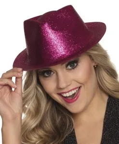 Hoed Sparkle Fuchsia