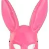 Half Masker Pink Konijn