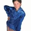 Kinder Roezel Blouse Blauw