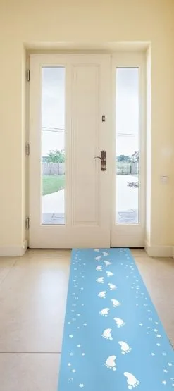 Blauwe Loper Met Voetjes