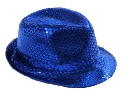Tribly Hat Paillet Blauw