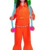 Neon Oranje Jumpsuit Kids