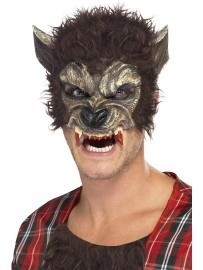 Weerwolf Masker Half