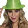 Hoed Sparkle Neon Groen