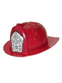 Brandweermannen Helm Rood