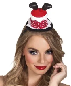 Tiara Kerstman In Schoorsteen