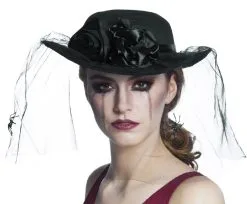 Widow Hoed Black