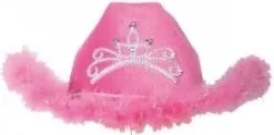 Cowboyhoed Deluxe Met Zilveren Tiara -Kleding Winkel 78d36ee8f263b1770b7a4095a518b7518fe78608