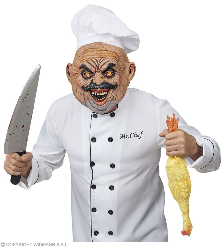 Masker Franse Kok 3 Masker Franse Kok - Afbeelding 3