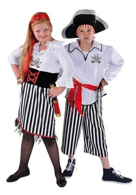 Piraten Meisjes Jurk 2 Piraten Meisjes Jurk - Afbeelding 2