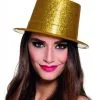 Hoge Hoed Glitter Goud