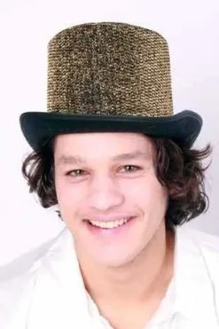 Hoge Hoed Goud Lurex