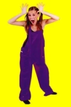 Fluor Paars Tuinbroek Kids