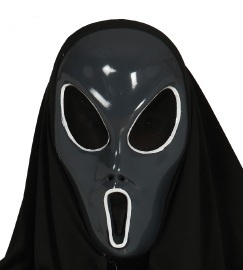 Alien Masker Zwart
