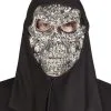 Zilveren Doodshoofd Masker