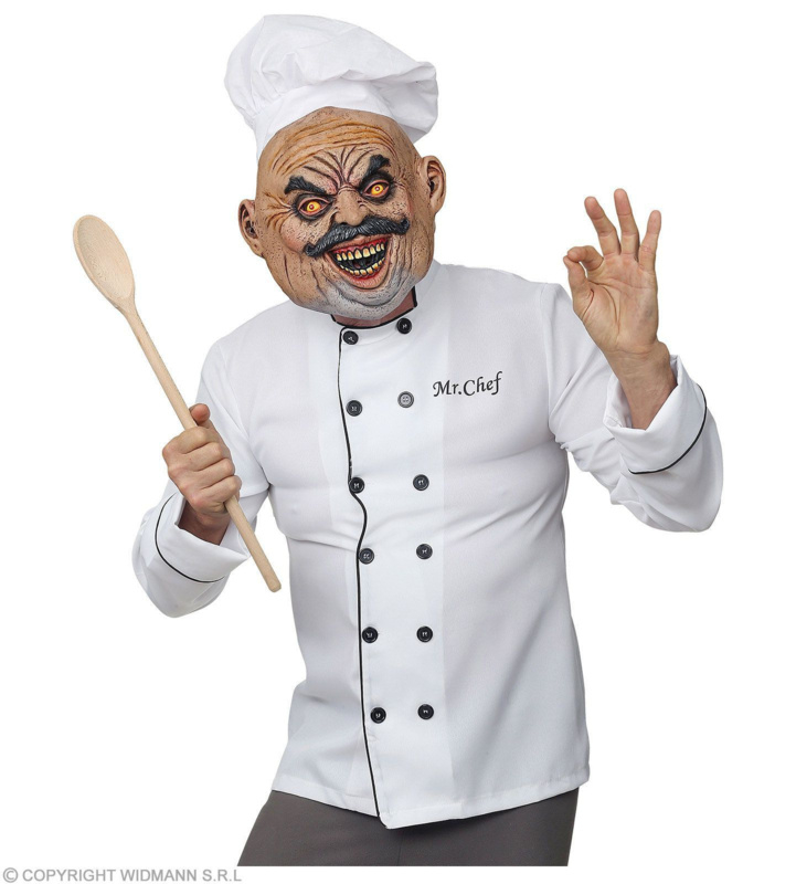 Masker Franse Kok 4 Masker Franse Kok - Afbeelding 4