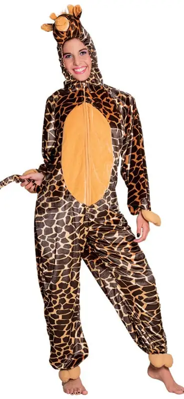 Dierenkostuum Tiener Giraffe 1 Dierenkostuum Tiener Giraffe