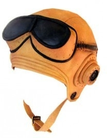 Piloten Hoofddeksel Met Bril