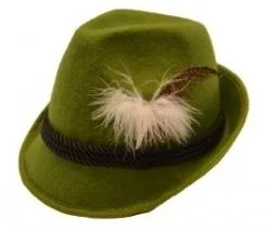 Luxe Tirolerhoed Groen