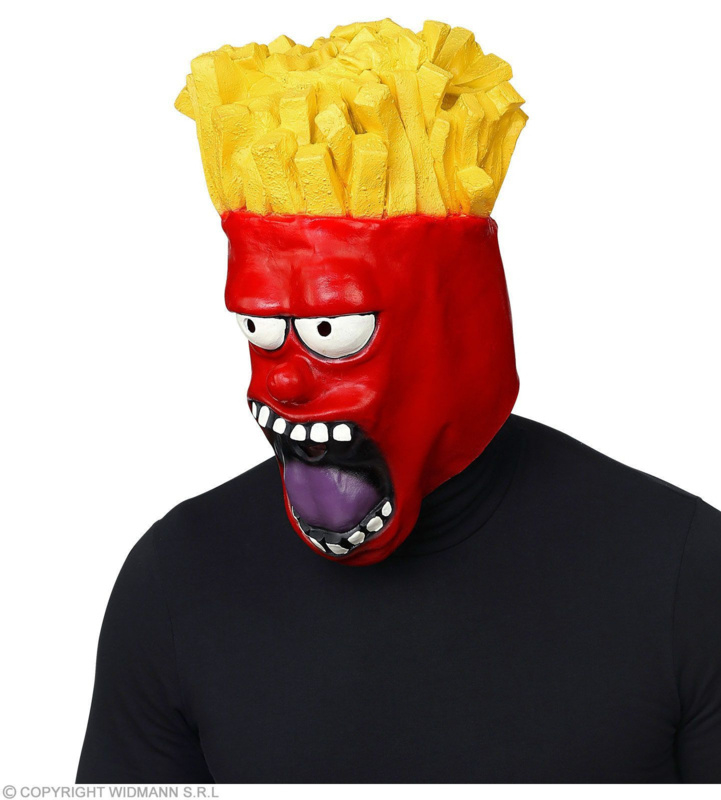 Masker Franse Frietjes 2 Masker Franse Frietjes - Afbeelding 2